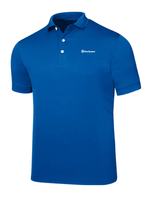 Callaway Ottoman Royal Blue Polo w/IB Roof Systems Logo
