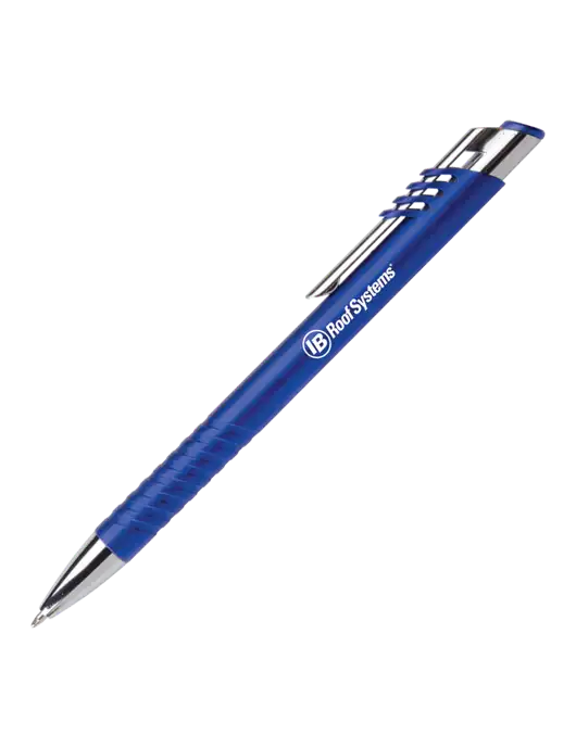 Schirhart Blue Pen - Black Ink w/IB Roof Systems Logo