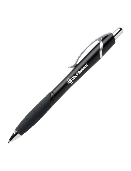 Summerhill Black Pen - Black Ink w/IB Roof Systems Logo