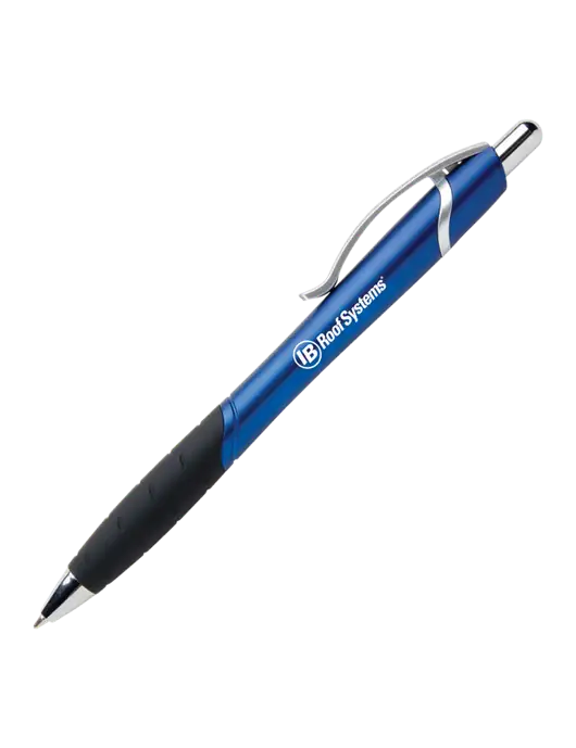 Summerhill Blue Pen - Black Ink w/IB Roof Systems Logo