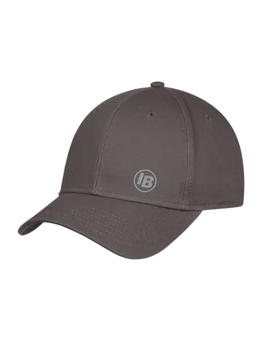 Charcoal Structured Cap Hook & Loop w/IB Dot Logo