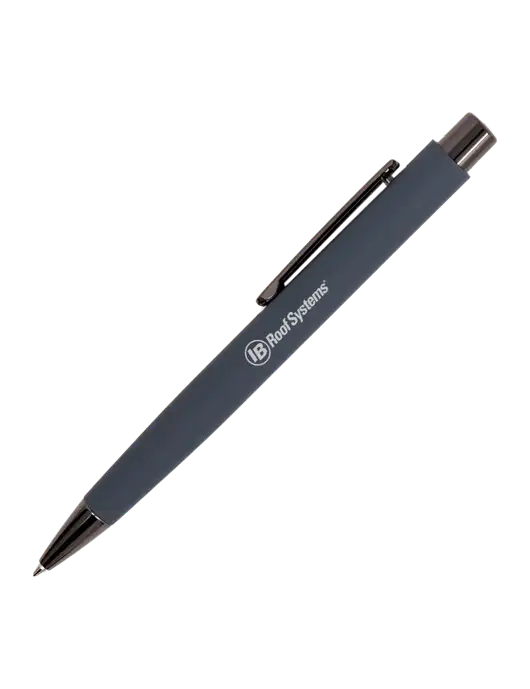 Moana Comfort Grey - Black Ink w/IB Roof Systems Logo