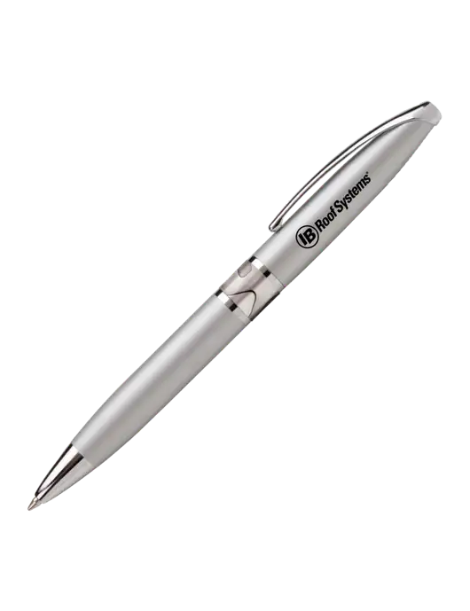 Illusion Silver Pen - Black Ink w/IB Roof Systems Logo