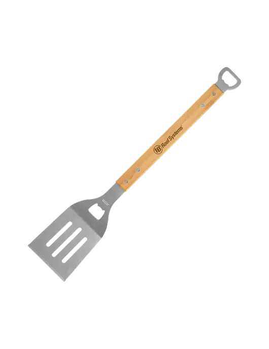 Bamboo BBQ Spatula w/IB Roof Systems Logo