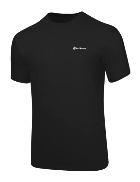 Core Blend Black T-Shirt w/IB Roof Systems Logo