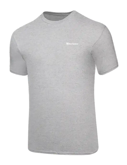 Core Blend Light Grey Heather T-Shirt w/IB Roof Systems Logo