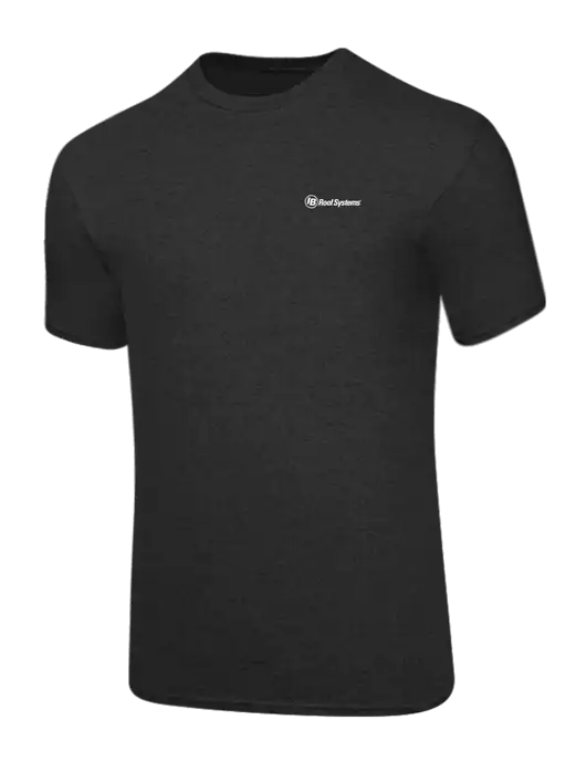 Core Blend Dark Heather Grey T-Shirt w/IB Roof Systems Logo