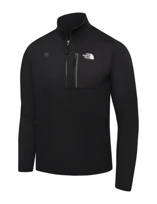 The North Face Black Skyline 1/2-Zip Fleece w/IB Dot Logo