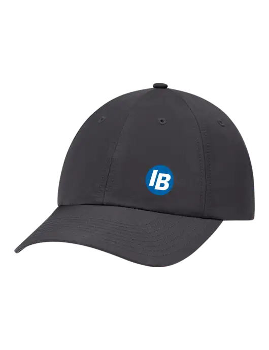 Richardson Relaxed Performance Lite Dark Grey Cap w/IB Dot Logo