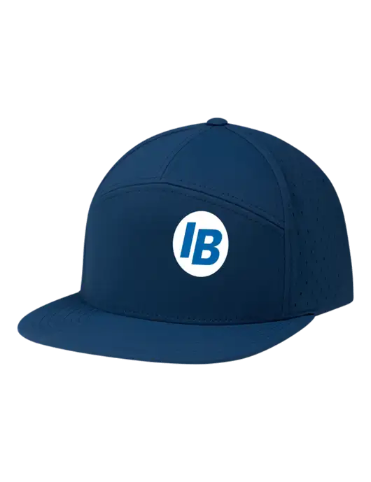Richardson Light Navy Cannon Cap w/IB Dot Logo