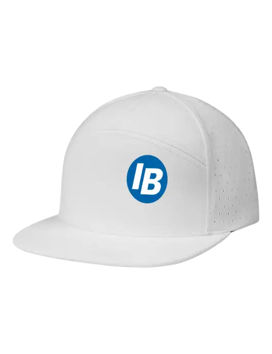 Richardson White Cannon Cap w/IB Dot Logo