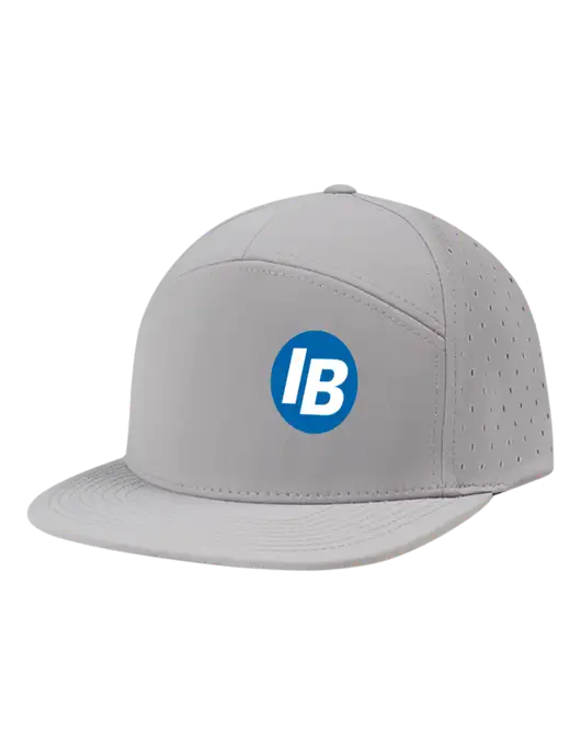 Richardson Light Grey Cannon Cap w/IB Dot Logo