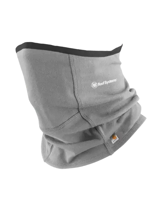 Carhartt Medium Grey Cotton Blend Filter Pocket Gaiter w/IB Roof Systems Logo