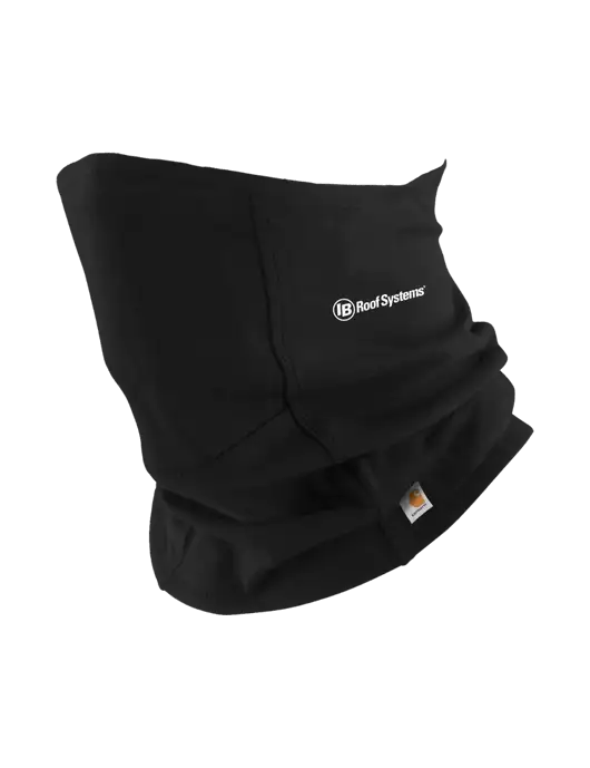 Carhartt Black Cotton Blend Filter Pocket Gaiter w/IB Roof Systems Logo