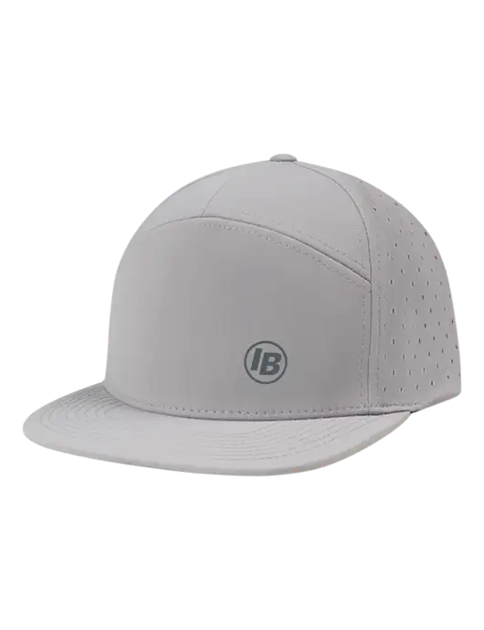 Richardson Light Grey Cannon Cap w/IB Dot Logo