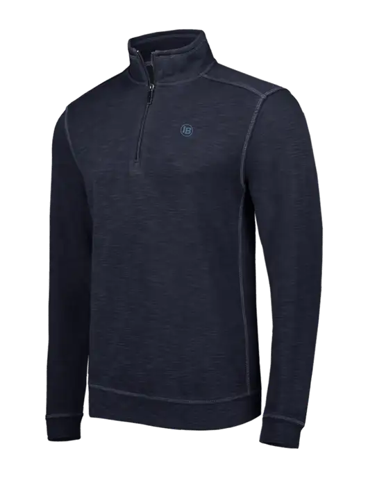 Tommy Bahama Navy Tobago Bay 1/2 Zip w/IB Dot Logo